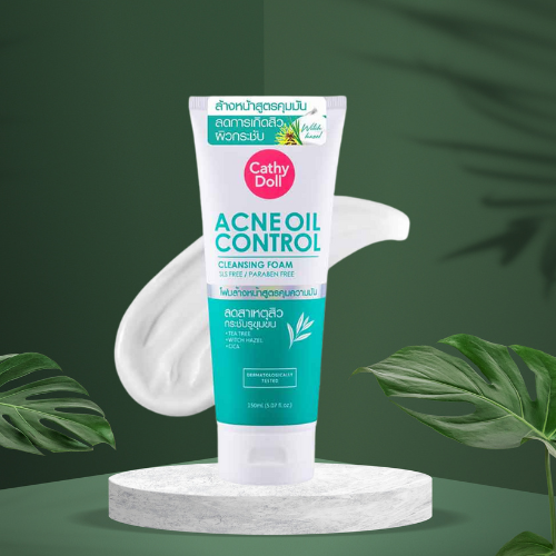 Cathy Doll Acne Oil Control Cleansing Foam