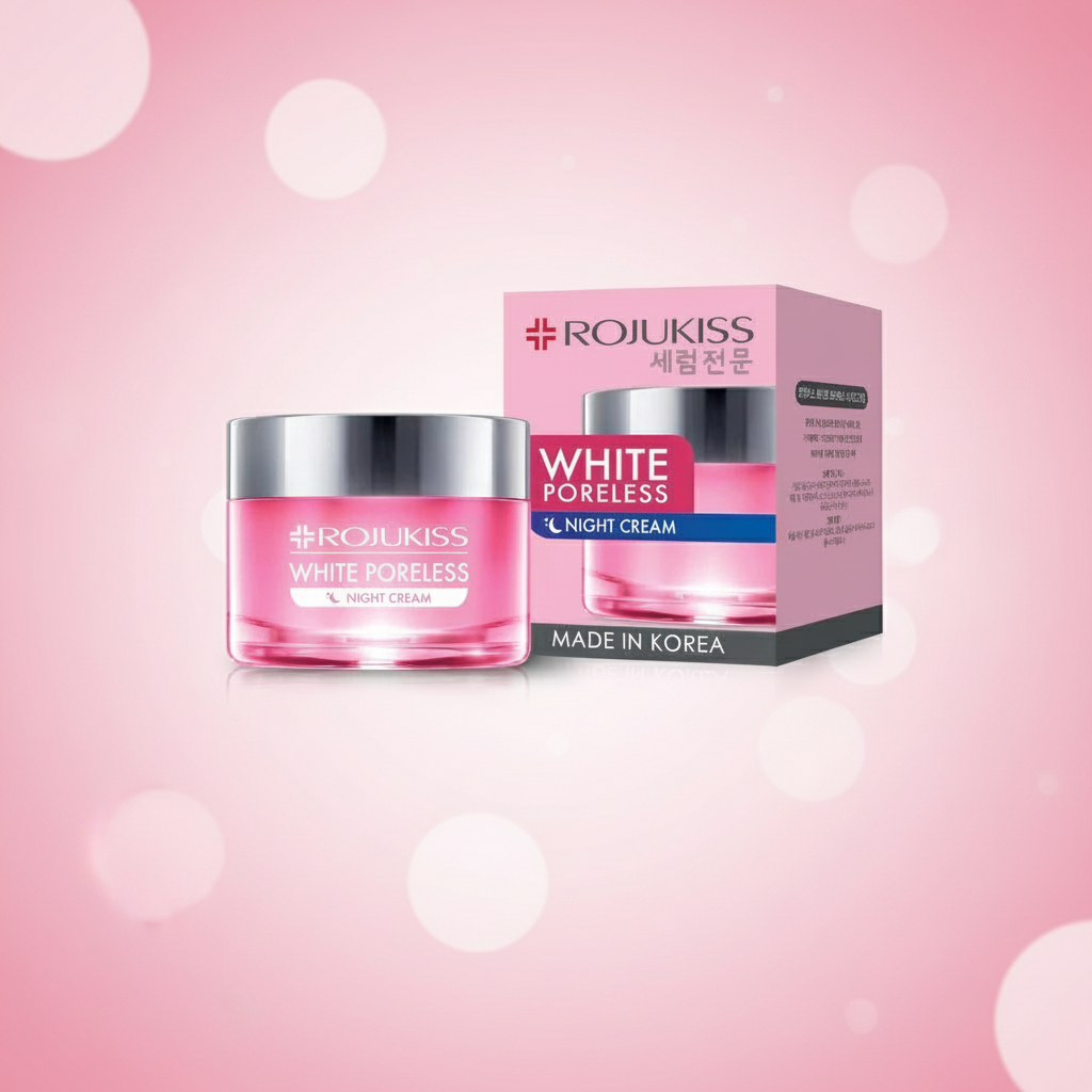 ROJUKISS White Poreless Night Cream