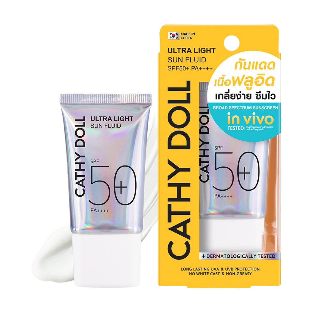 Cathy Doll Ultra Light Sun Fluid SPF50+ PA++++