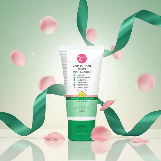 Cathy Doll Acne Solution Serum Foam Cleanser