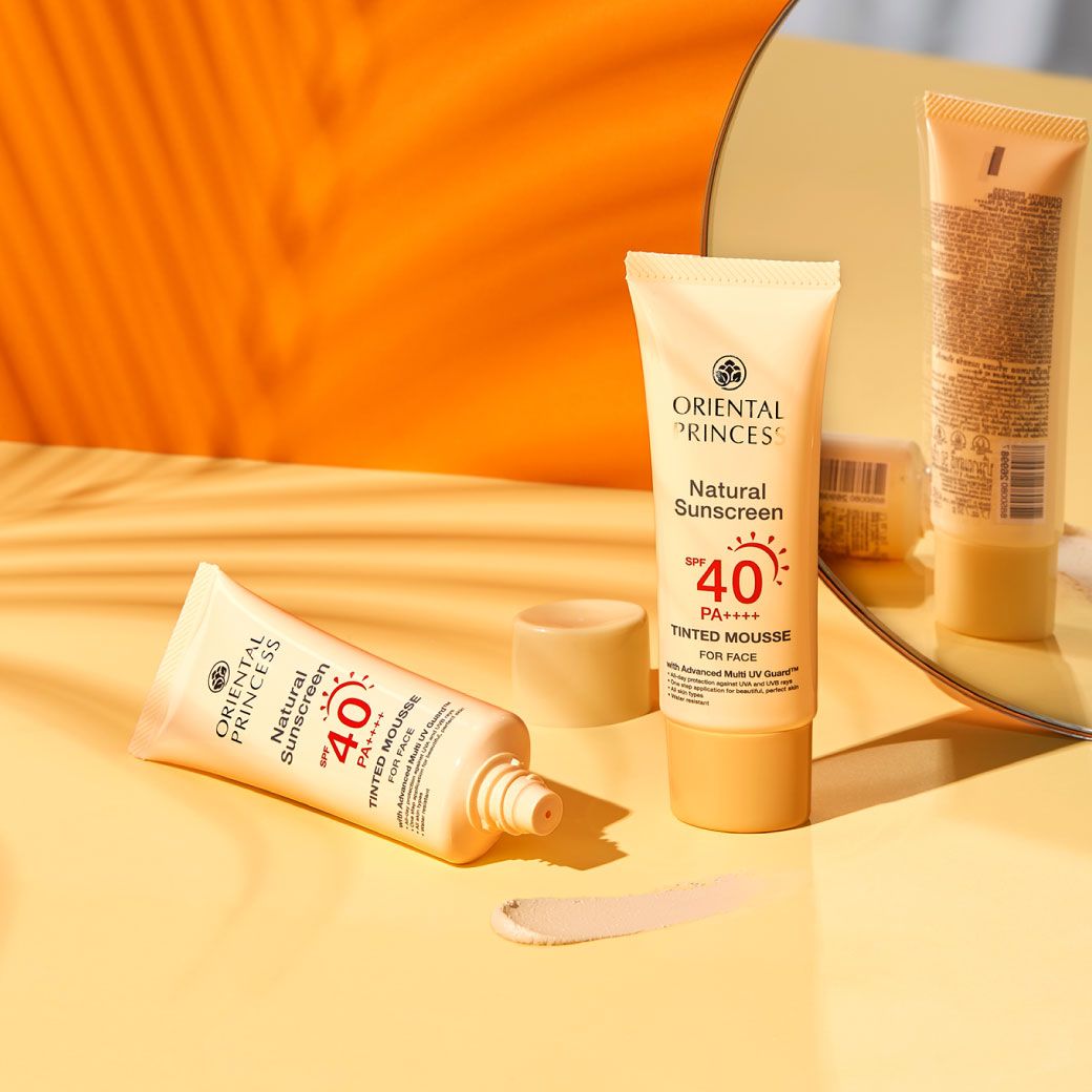 Oriental Princess Natural Sunscreen SPF 40 PA++++ Tinted Mousse