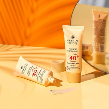 Oriental Princess Natural Sunscreen SPF 40 PA++++ Tinted Mousse