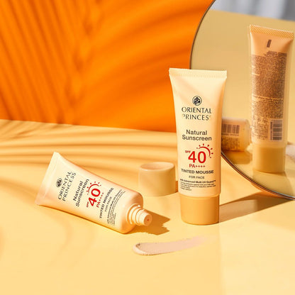 Oriental Princess Natural Sunscreen SPF 40 PA++++ Tinted Mousse