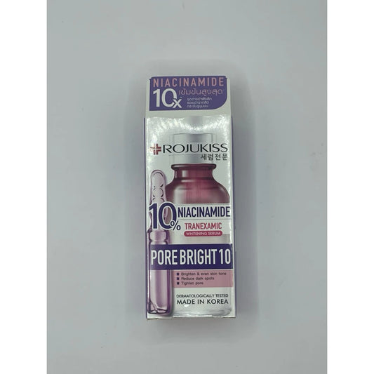 Rojukiss Pore Bright 10% Niacinamide Tranexamic Whitening Serum 15ml