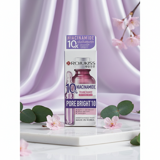 Rojukiss Pore Bright 10% Niacinamide Tranexamic Whitening Serum 15ml