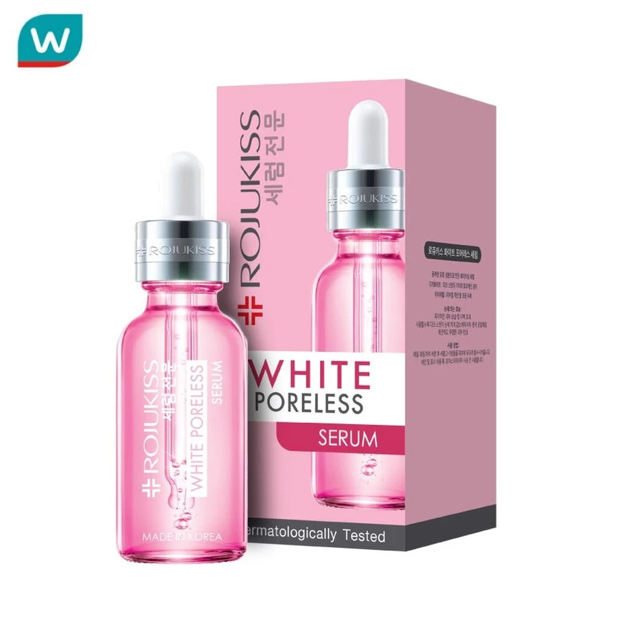 Rojukiss White Poreless Serum 30 ml (Serum for skin care, white face serum)