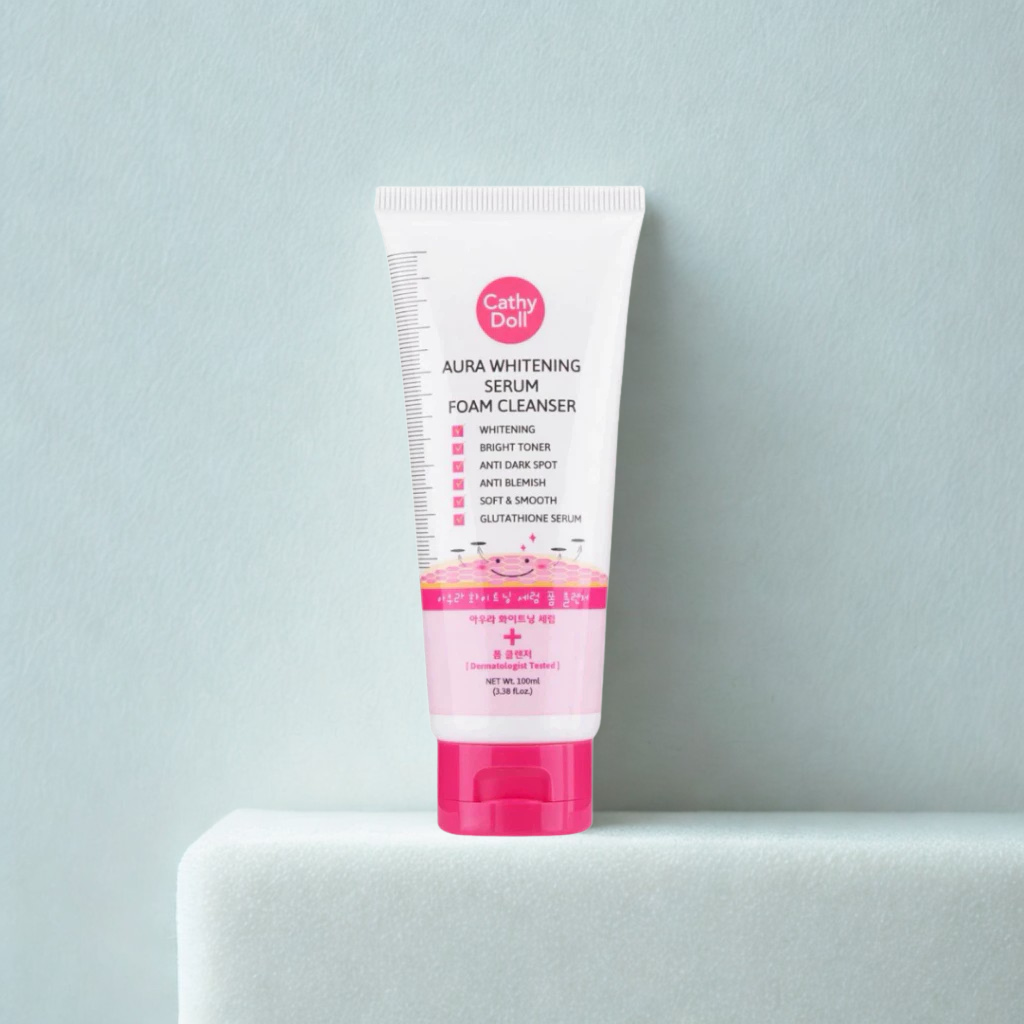 Cathy Doll Aura Whitening Serum Foam Cleanser