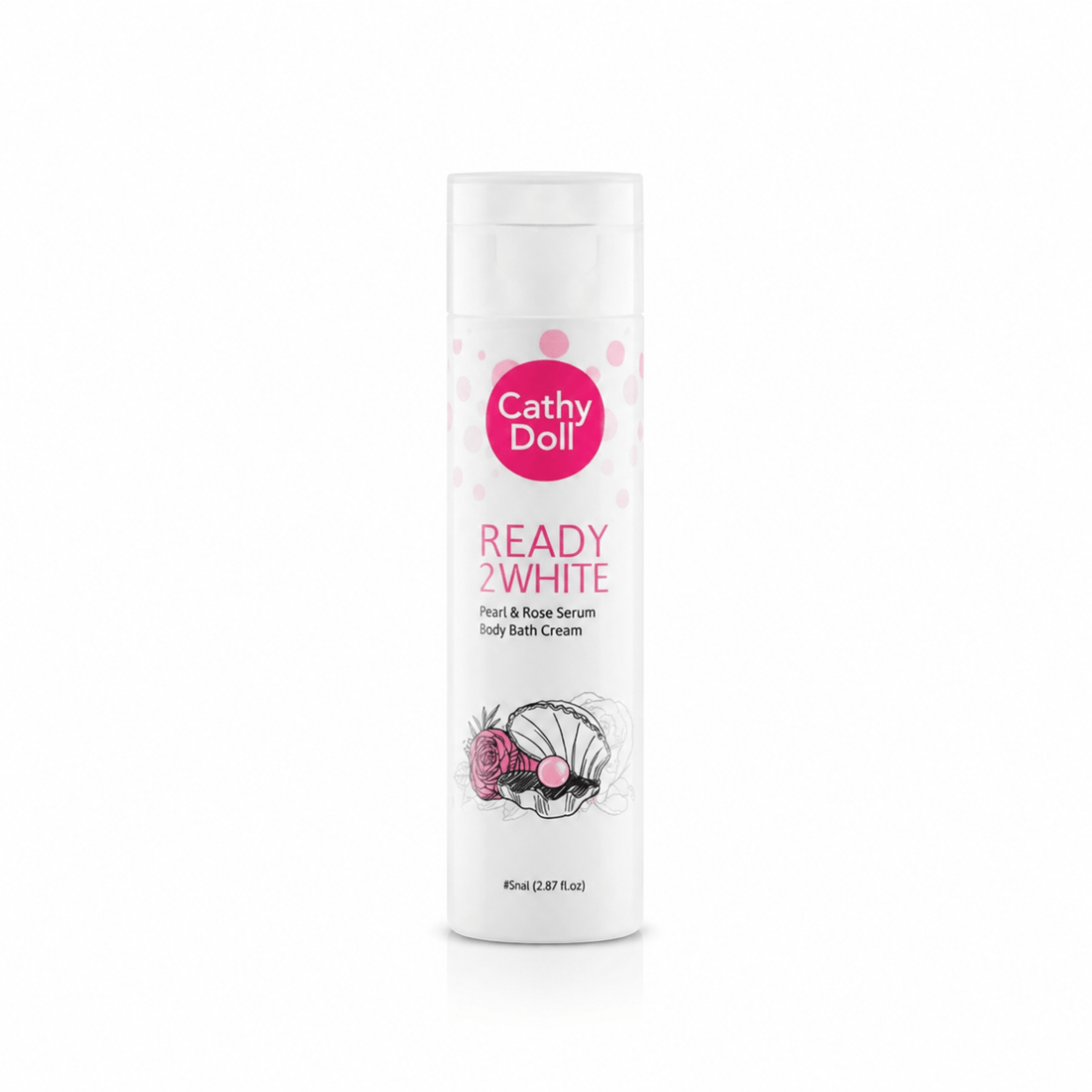 Cathy Doll Ready 2 White Pearl & Rose Serum Body Bath 85ml