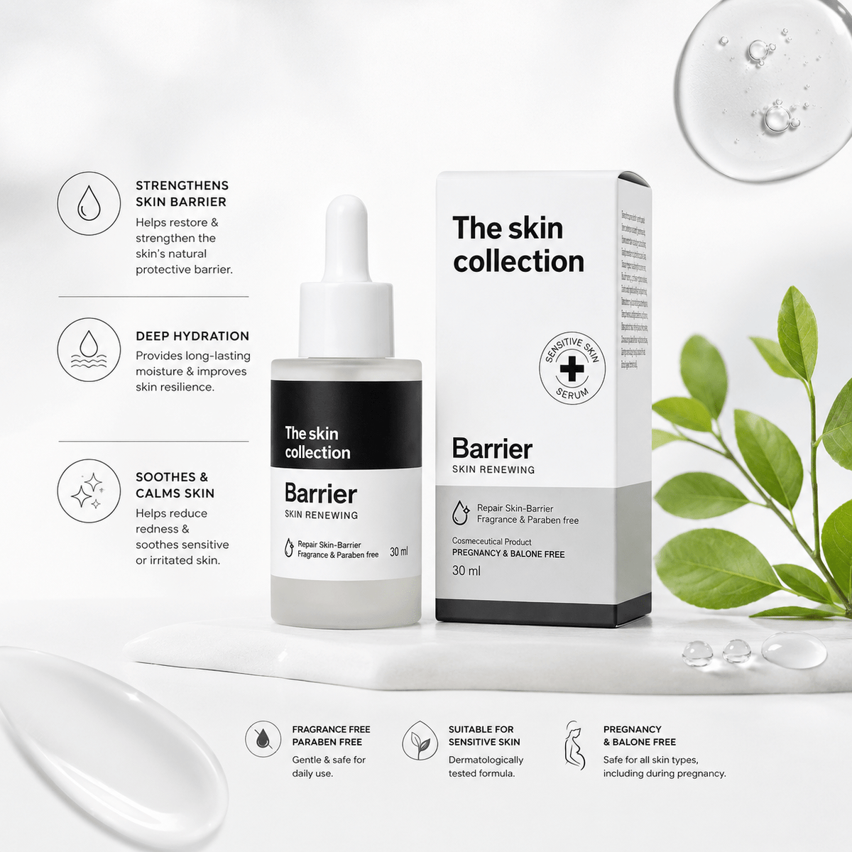 The Skin Collection Barrier Skin Renewing Serum