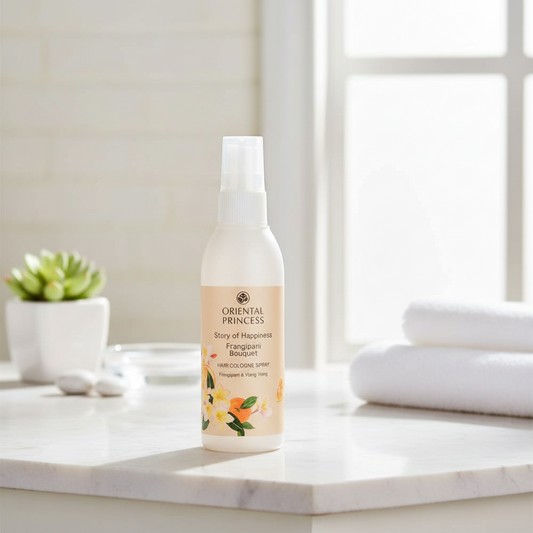 Oriental Princess Story of Happiness Frangipani Bouquet Hair Cologne Spray 100ml