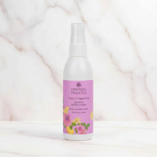 Oriental Princess Story of Happiness Oriental White Flower Spray