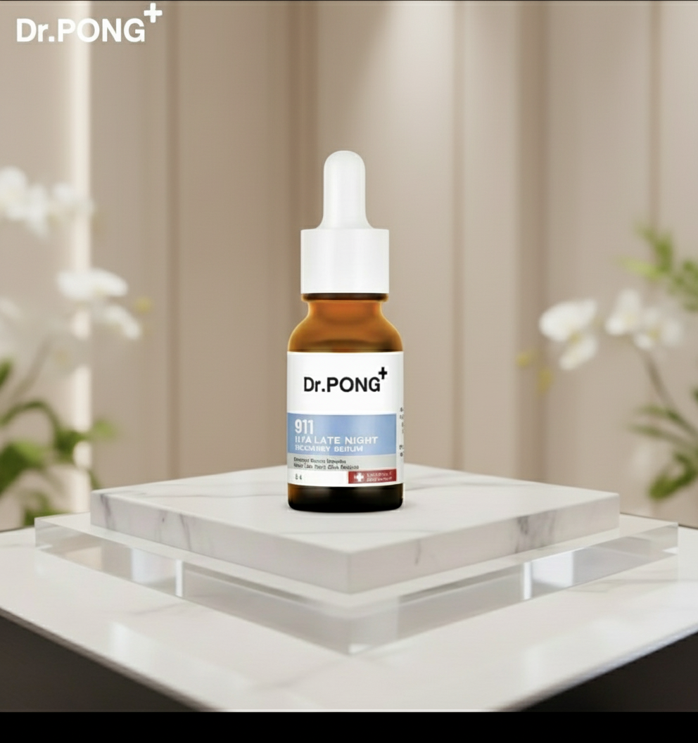 Dr. PONG 911 HYA Late Night Recovery Serum 15ml