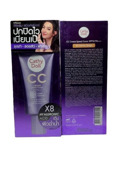 Cathy Doll CC Cream Speed Cover Acne SPF50 PA+++