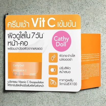 Cathy Doll Whitening C Day Cream UV Protect 18ml