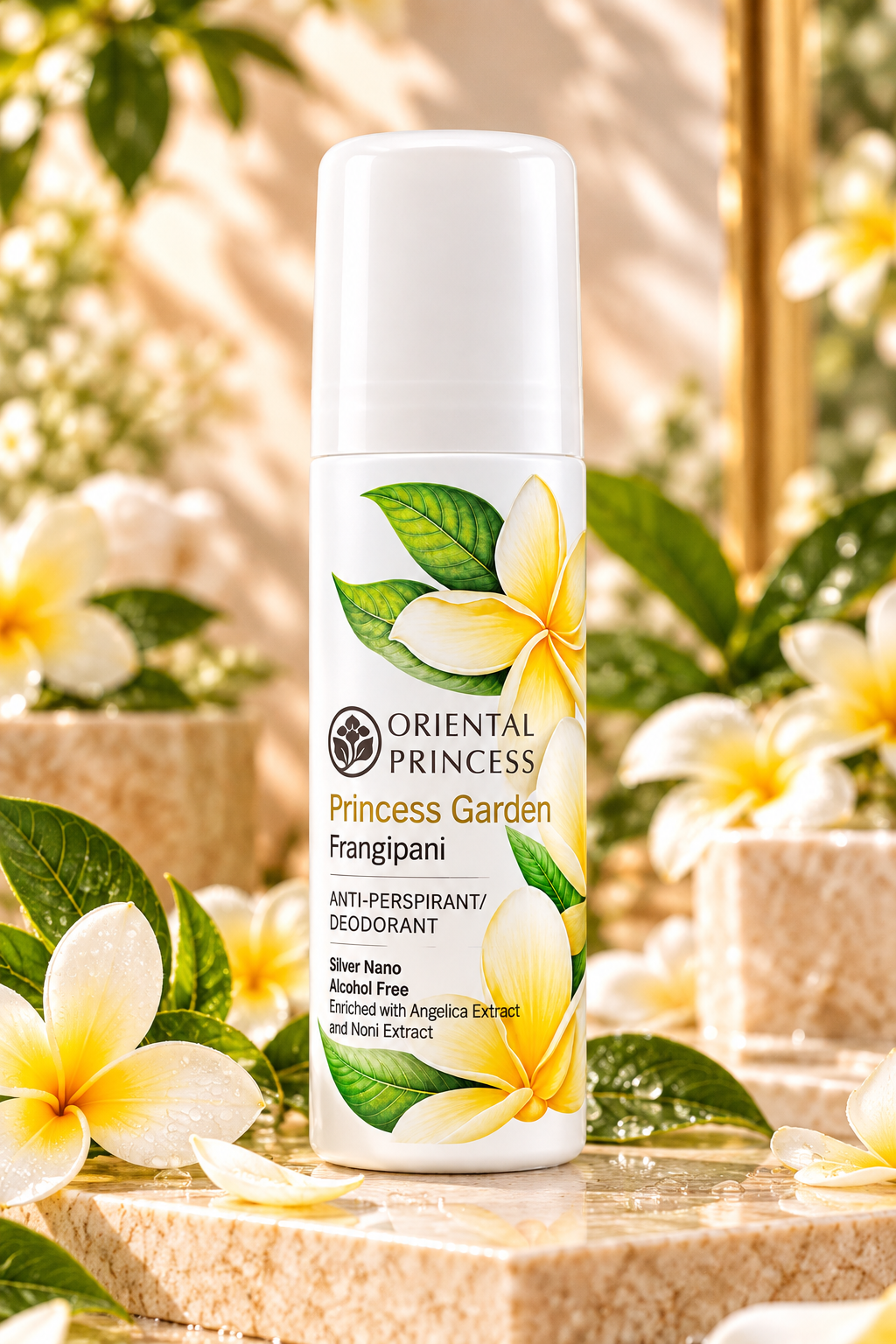Oriental Princess Frangipani Roll-On Deodorant
