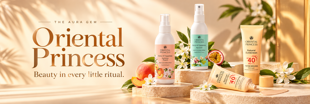 Oriental Princess collection banner – Beauty in every little ritual.