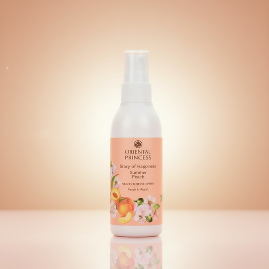 Oriental Princess Story of Happiness Summer Peach Hair Cologne Spray 100 ml.