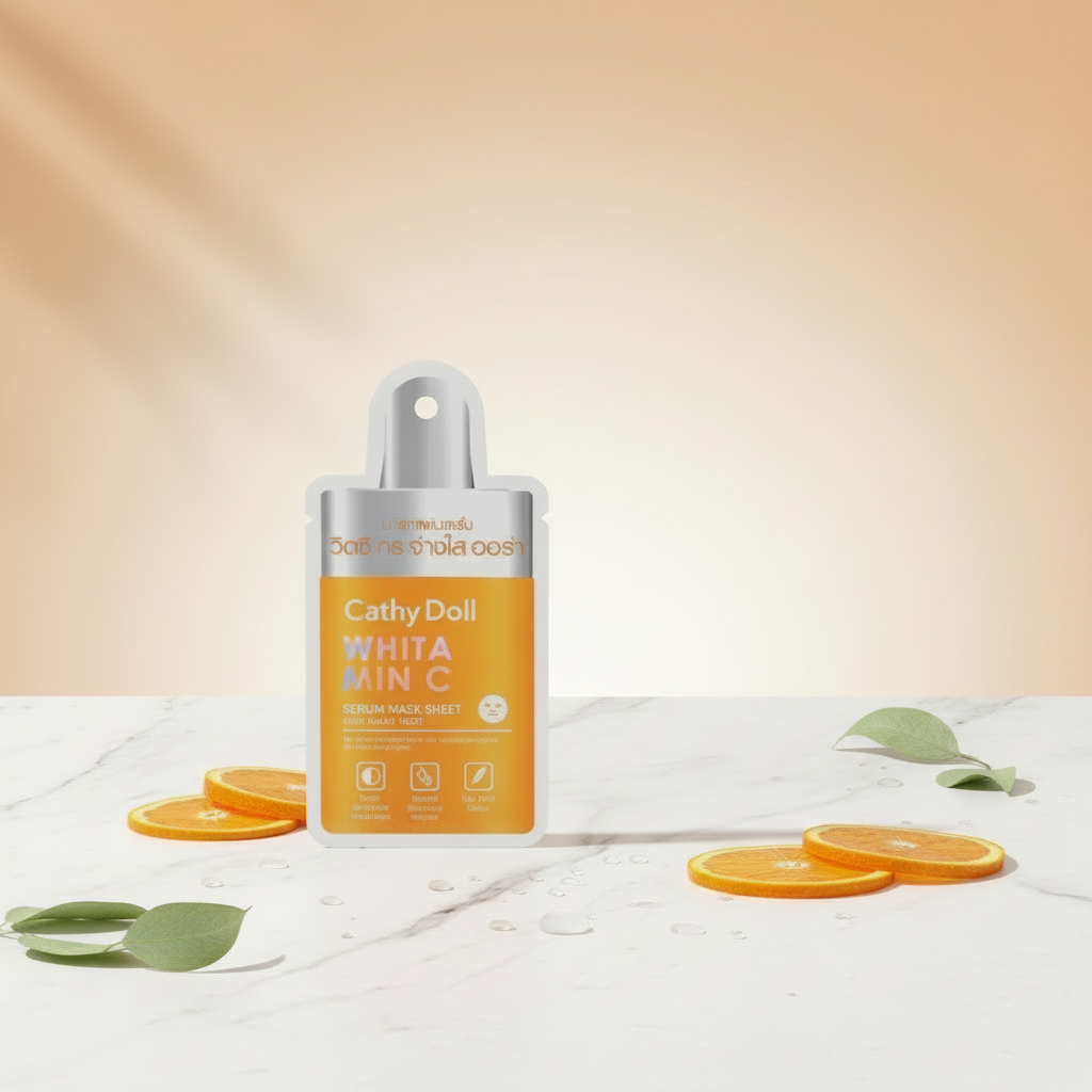 Cathy Doll Whitamin C Serum Mask Sheet 20g