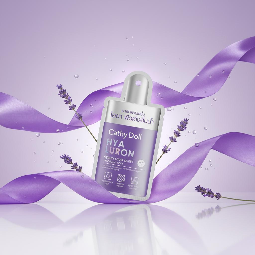 Cathy Doll Hyaluron Serum Mask Sheet 20g