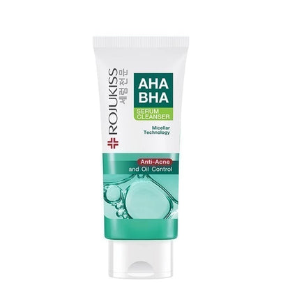 Rojukiss AHA BHA Serum Cleanser – Anti-Acne & Oil Control