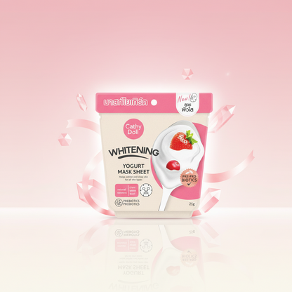 Cathy Doll Whitening Yogurt Mask Sheet 25g