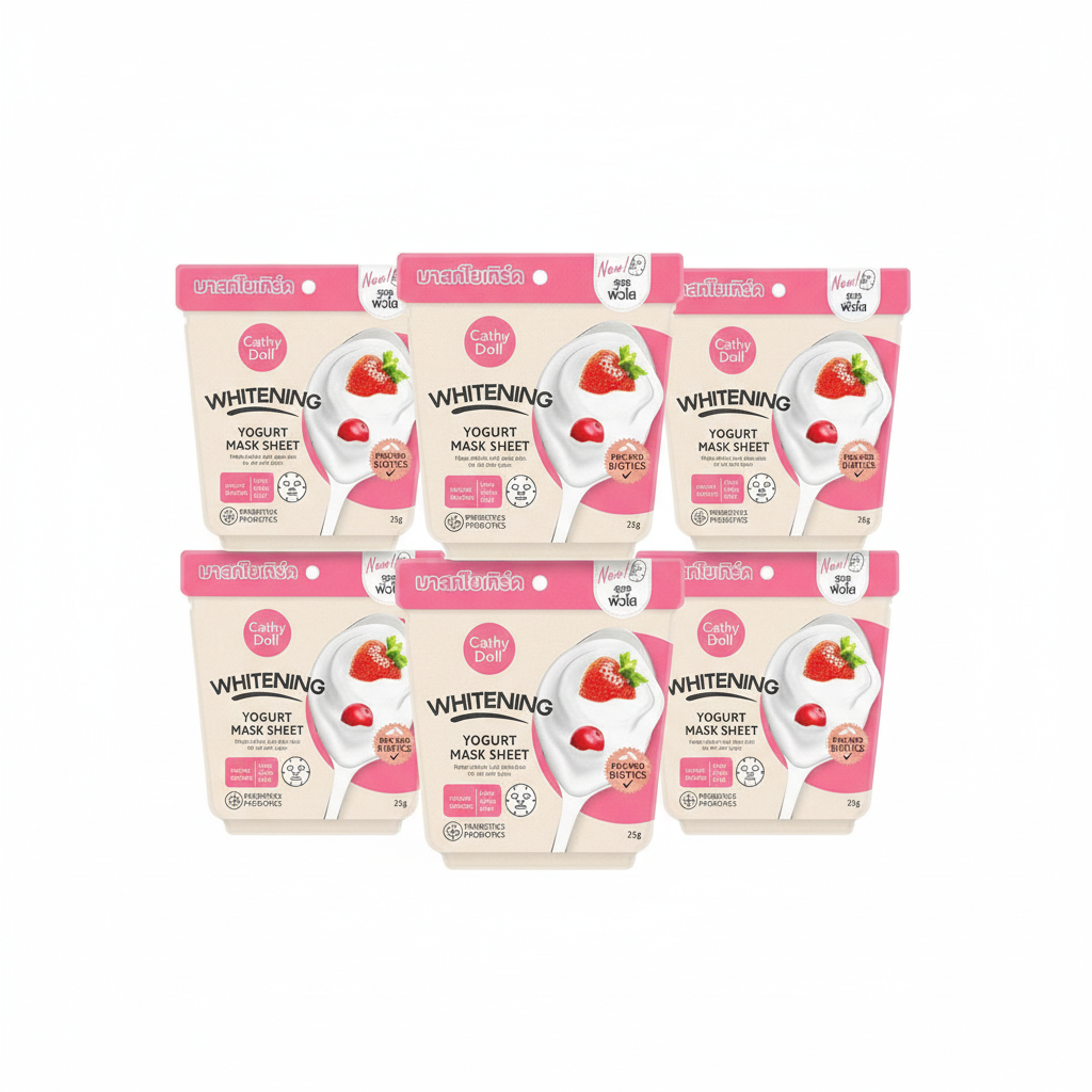 Cathy Doll Whitening Yogurt Mask Sheet 25g