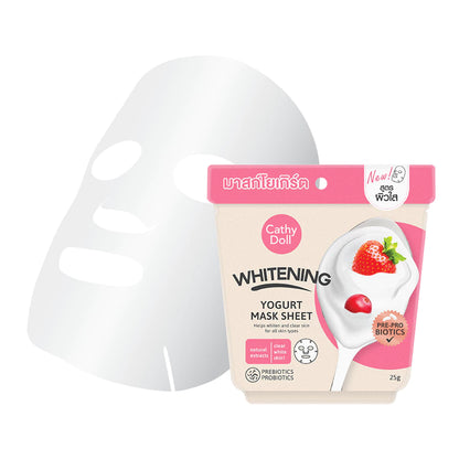 Cathy Doll Whitening Yogurt Mask Sheet 25g