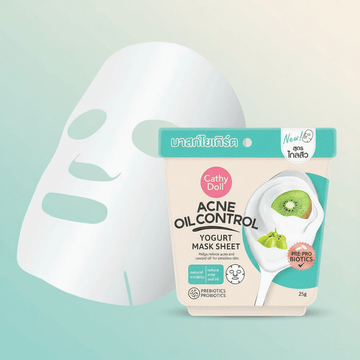 Cathy Doll Acne Oil Control Yogurt Mask Sheet 25g