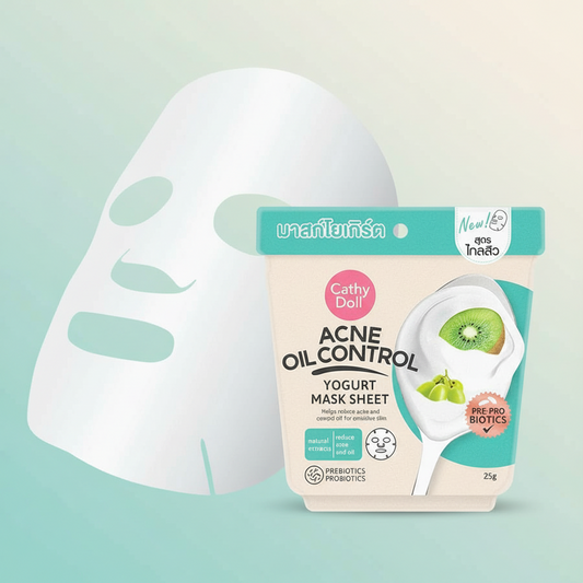 Cathy Doll Acne Oil Control Yogurt Mask Sheet 25g