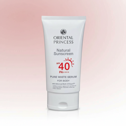 Oriental Princess Natural Sunscreen Pure White Serum 75ml