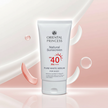 Oriental Princess Natural Sunscreen Pure White Serum 75ml
