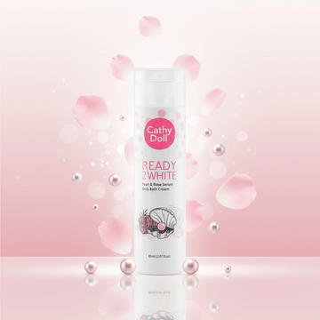 Cathy Doll Ready 2 White Pearl & Rose Serum Body Bath 85ml