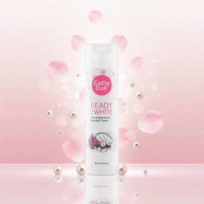 Cathy Doll Ready 2 White Pearl & Rose Serum Body Bath 85ml