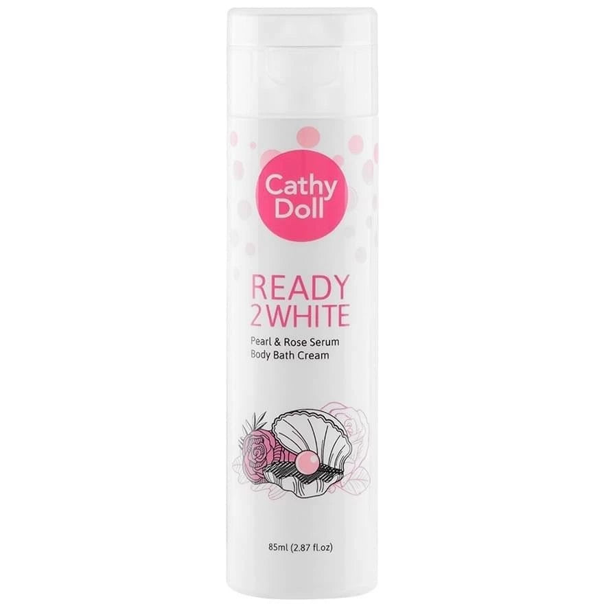 Cathy Doll Ready 2 White Pearl & Rose Serum Body Bath 85ml