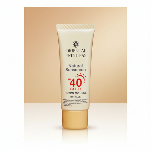 Oriental Princess Natural Sunscreen SPF 40 PA++++ Tinted Mousse